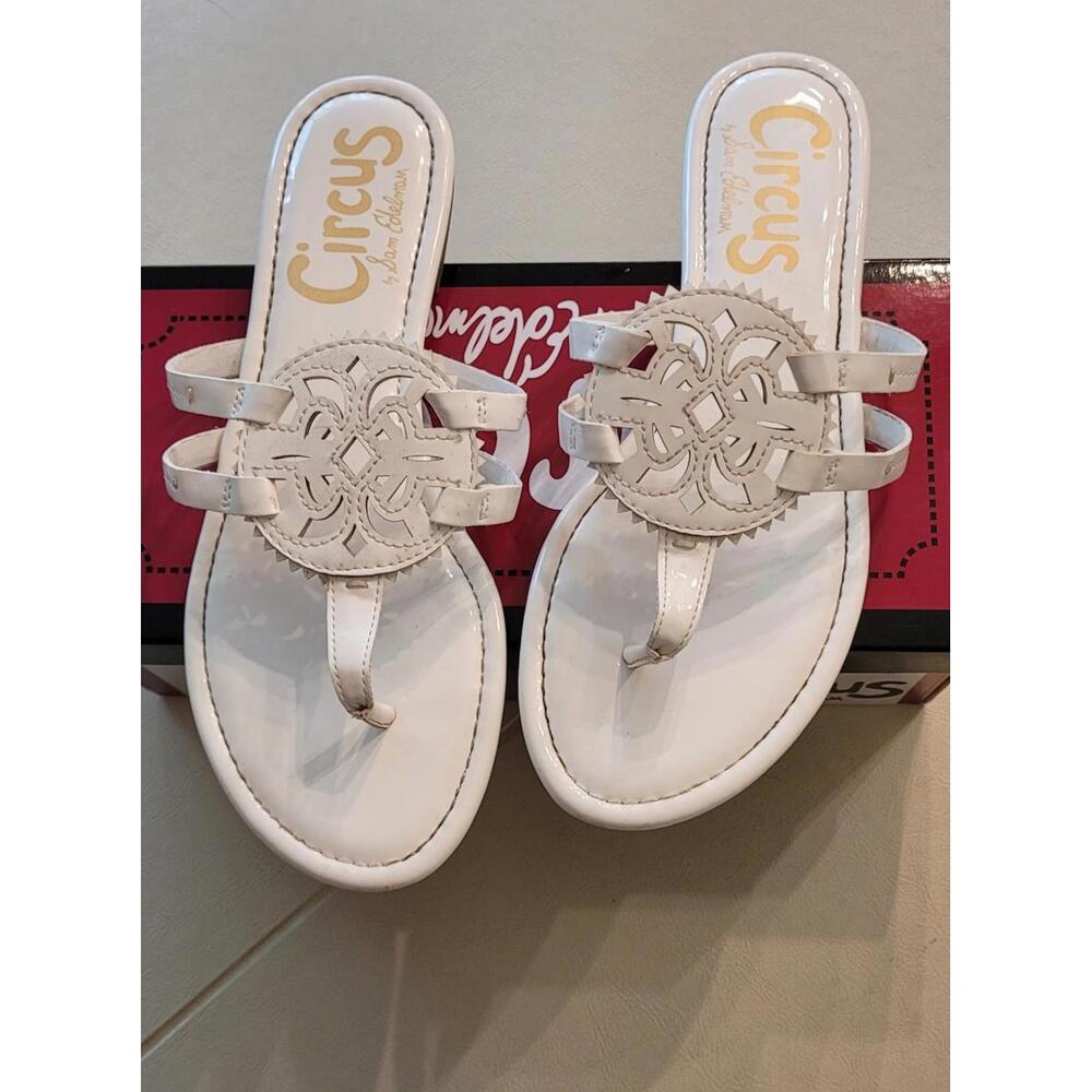 Circus by Sam Edelman Canyon Women's White Sandals Size 8M